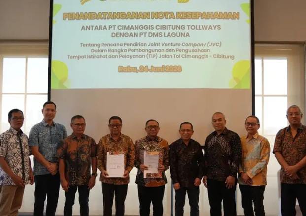 MOU PT. DMS Propertindo Tbk dengan PT. Cimanggis Cibitung Tollways
